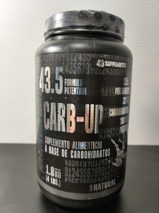 CARB-UP 43 SUPPLEMENTS 115 SERVICES 1.8KGS (4LBS)