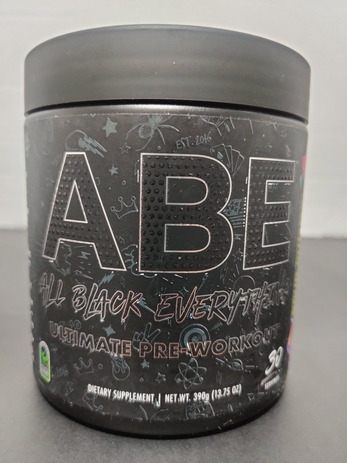 PRE-WORKOUT ULTIMATE ABE APPLIED NUTRITION 30 SERVICIOS 390GRS. (3.75 OZ)