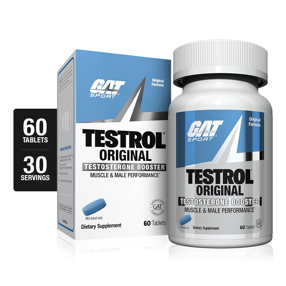 TESTROL ORIGINAL GAT SPORT 30 SERVICIOS 60 TABLETAS